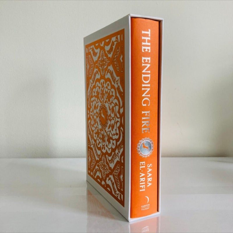 The Ending Fire Goldsboro SIGNED NUMBERED Slipcase Edition