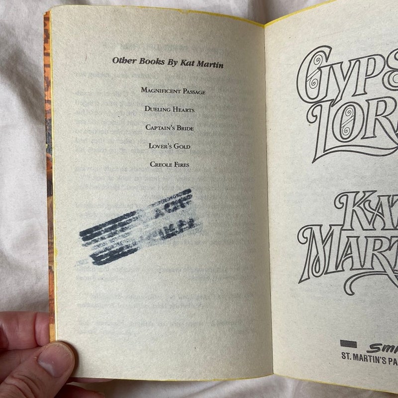 Gypsy Lord STEPBACK