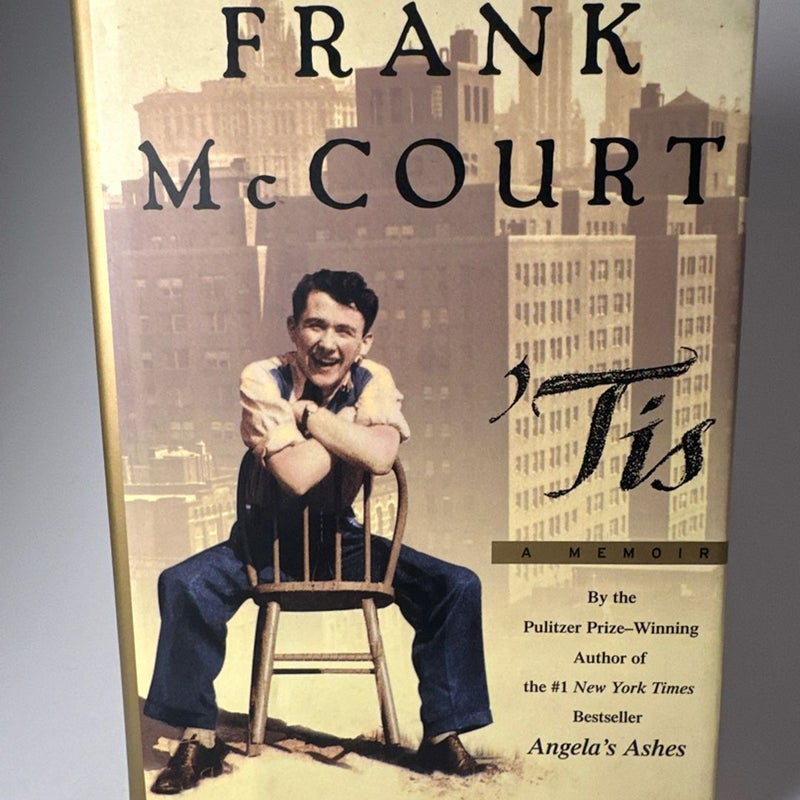 'Tis A Memoir Hardcover By McCourt Frank Bestselling HC Pre-owned Like new