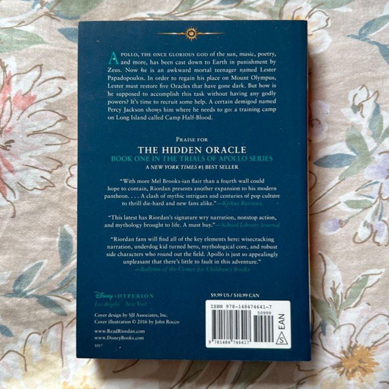 The Hidden Oracle (Trials of Apollo, Book One)