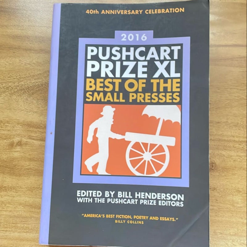 The Pushcart Prize XL