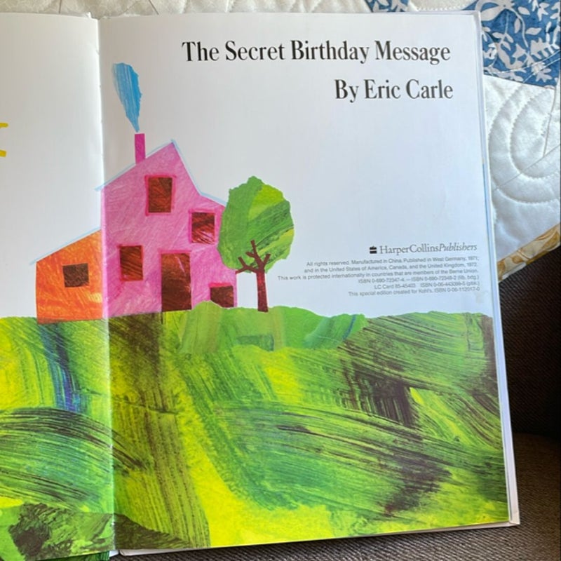 The Secret Birthday Message