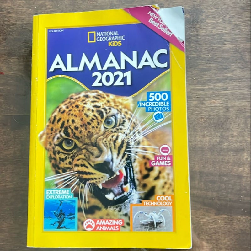 National Geographic Kids Almanac 2021, U. S. Edition