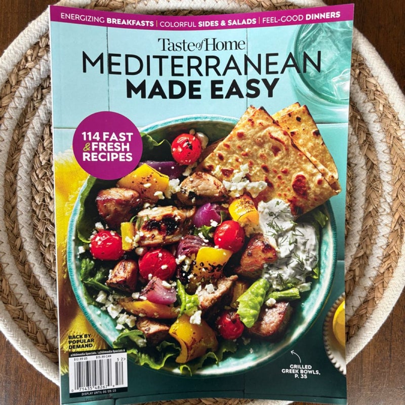 Taste of Home Mediterranean Made Easy