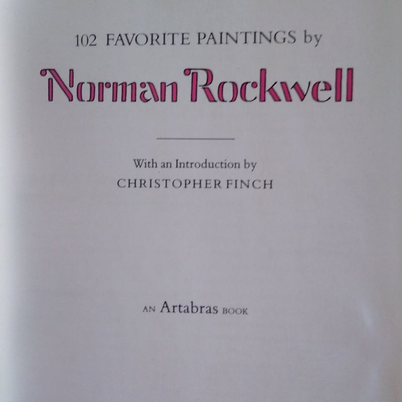 102 Favorite Paintings by Norman Rockwell (vintage)