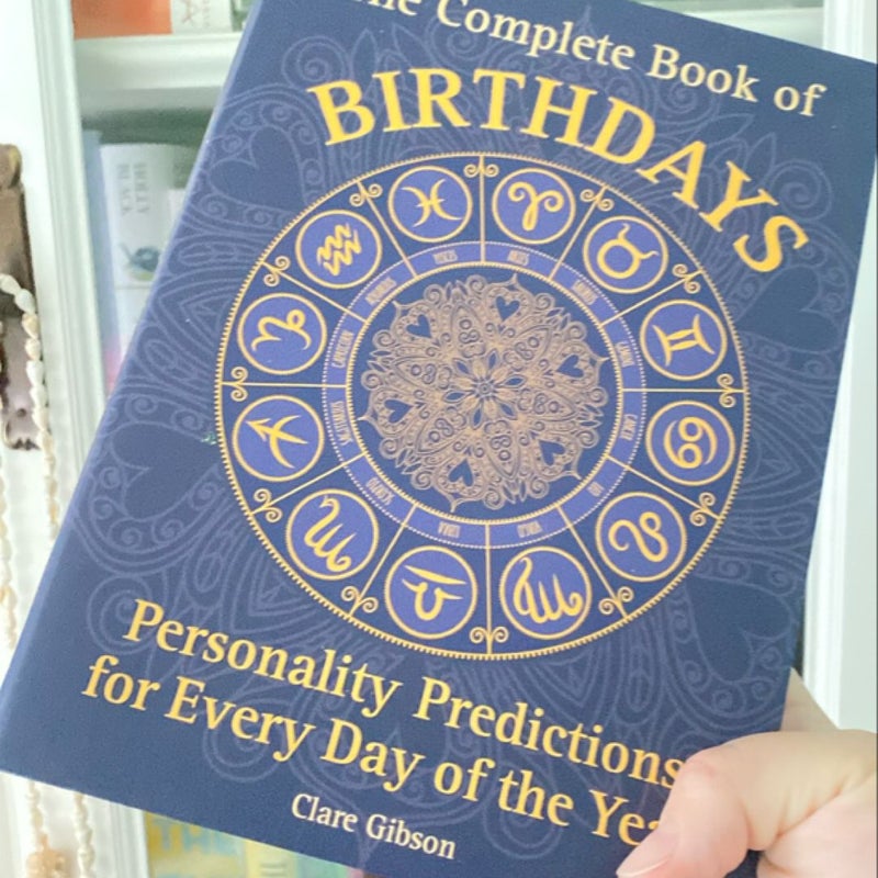The complete book of birthdays 