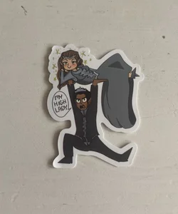 Feyre and Rhysand Sticker