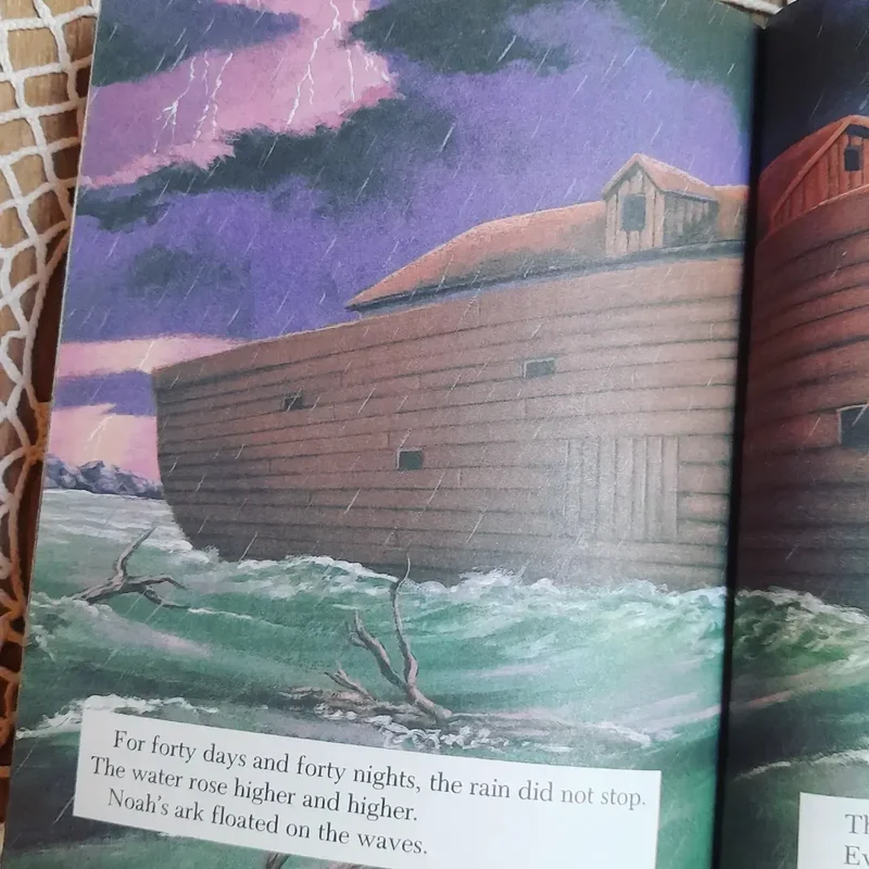 Noah's Ark Golden Book vintage