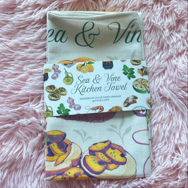 *Fairyloot* Sea & Vine Kitchen Towel