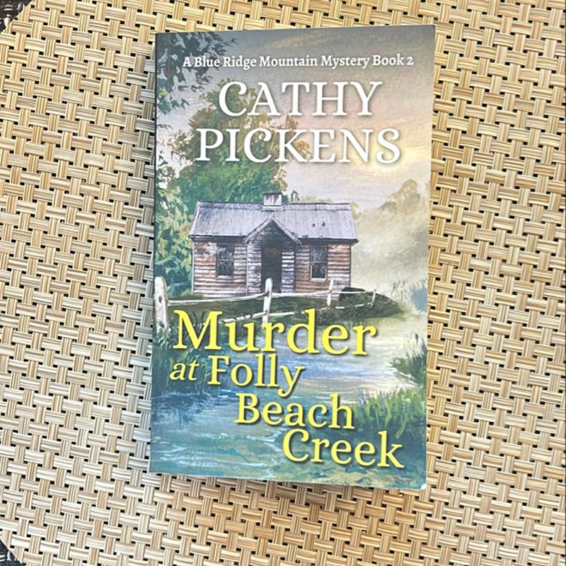 MURDER at FOLLY BEACH CREEK a Blue Ridge Mountain Mystery Book 2