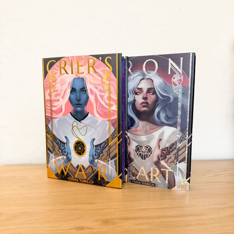 OOP Crier’s War Set SIGNED *Bookish Box Exclusive Luxe Editions*