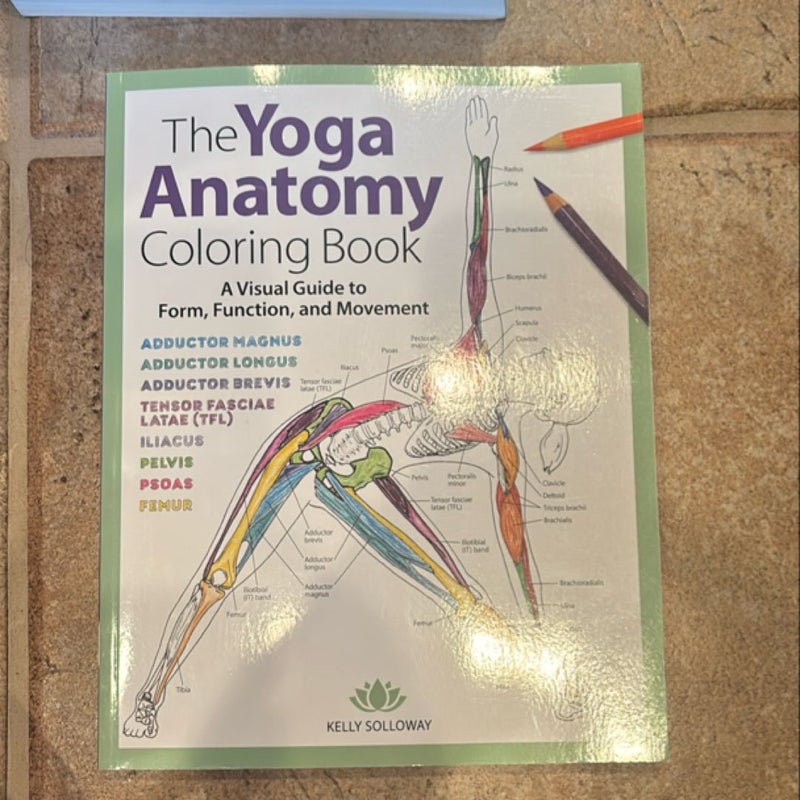 The Yoga Anatomy Coloring Book