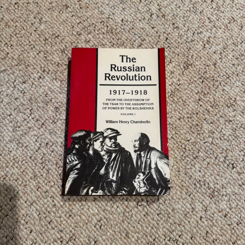 The Russian Revolution, Volume I