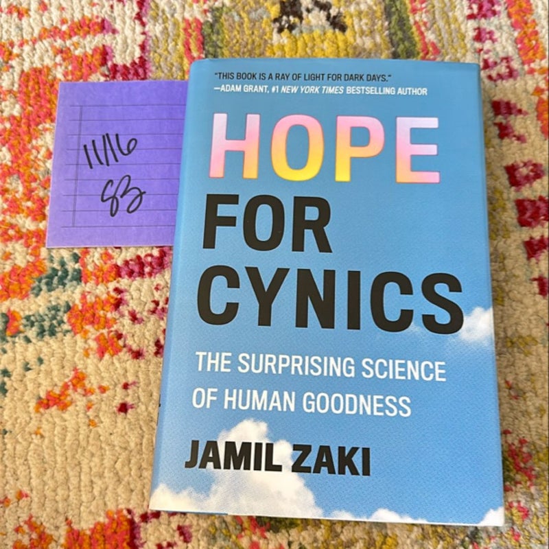 Hope for Cynics