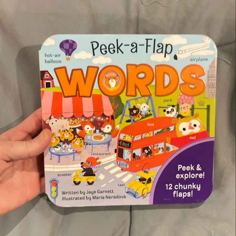 Peek-a-Flap: Words