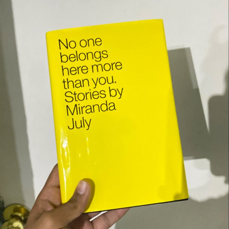 No One Belongs Here More Than You