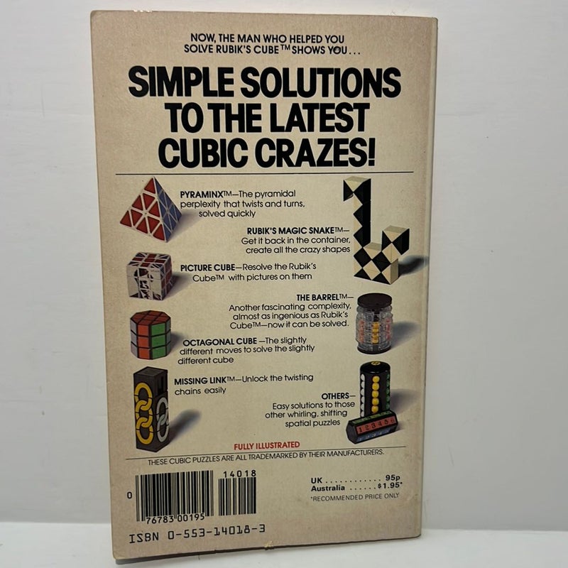The Simple Solutions To Cubic Puzzles (VINTAGE-1981) 
