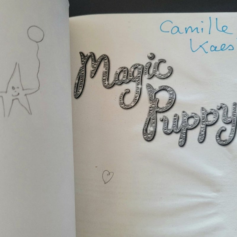 MAGIC PUPPY PONY BUNNY KITTEN VINTAGE LOT SCHOLASTIC BOOKS SUE BENTLEY WITH POSTER