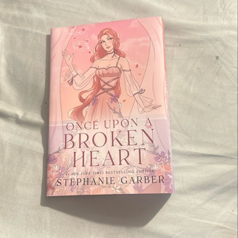 Once Upon a Broken Heart Exclusive DUST JACKET