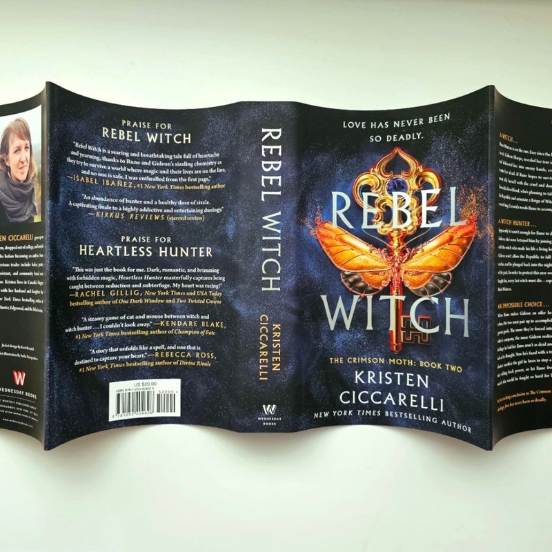 Rebel Witch (Crimson Moth Book 2) by Kristen Ciccarelli Barnes & Noble Exclusive