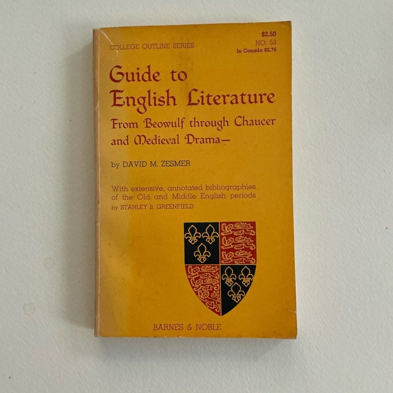 Guide to English Literature 