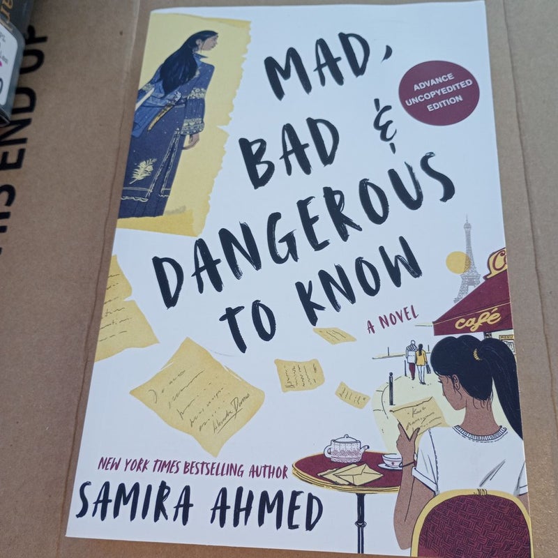 Advance copy-- Mad Bad & Dangerous to Know