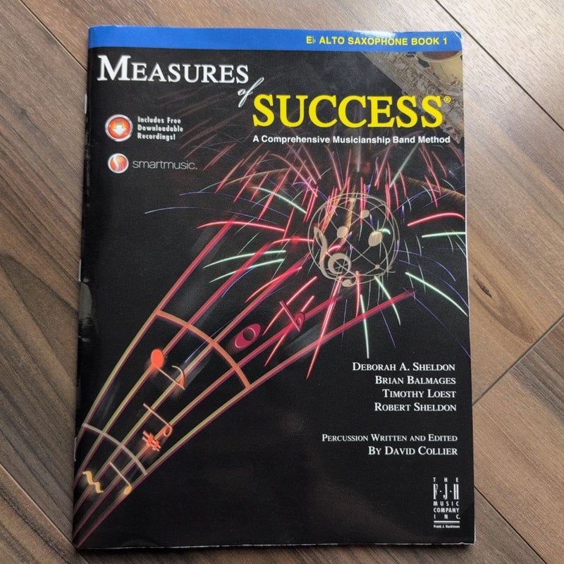 Measures of Success e-Flat Alto Saxophone Book 1