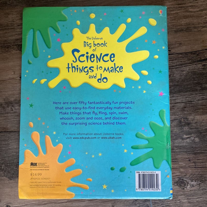 Big Book of Science Things to Make and Do