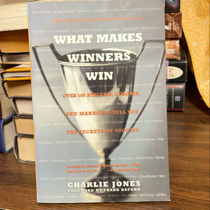 What Makes Winners Win