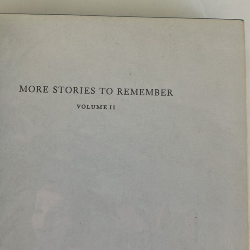 More Stories to Remember 