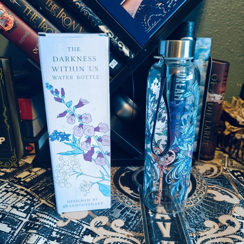 Fairyloot "The Darkness Within Us" Water Bottle 