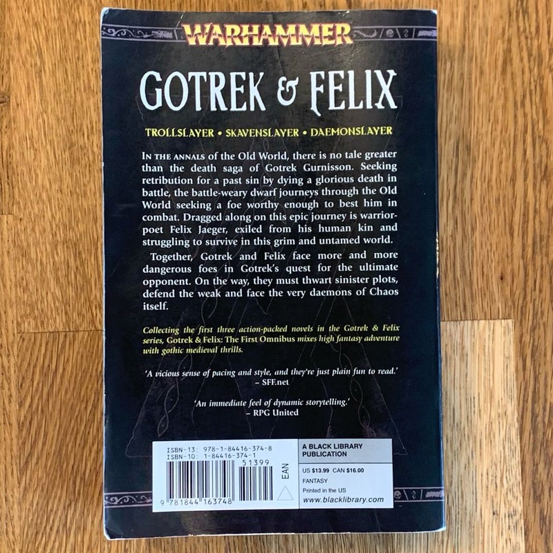 Gotrek and Felix