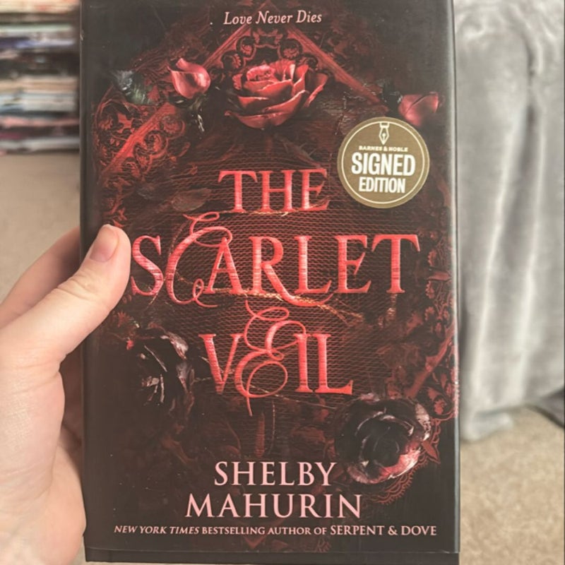 Signed The Scarlet Veil