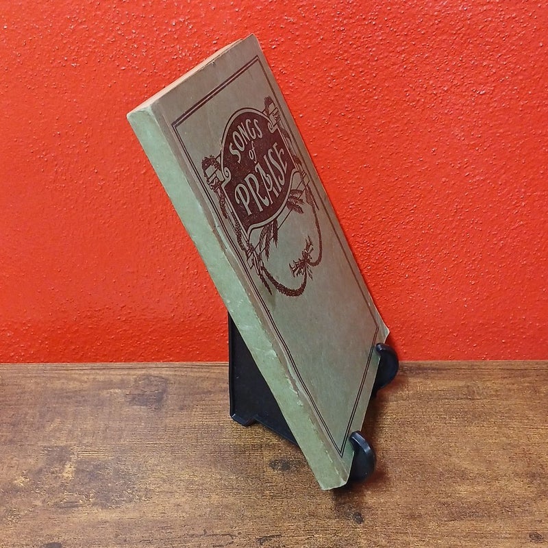 Songs of Praise 1935 Christian Hymnal, Softcover 