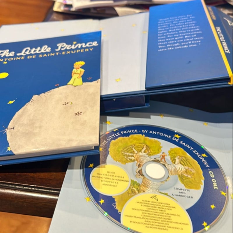 The Little Prince 70th Anniversary Gift Set Book and CD