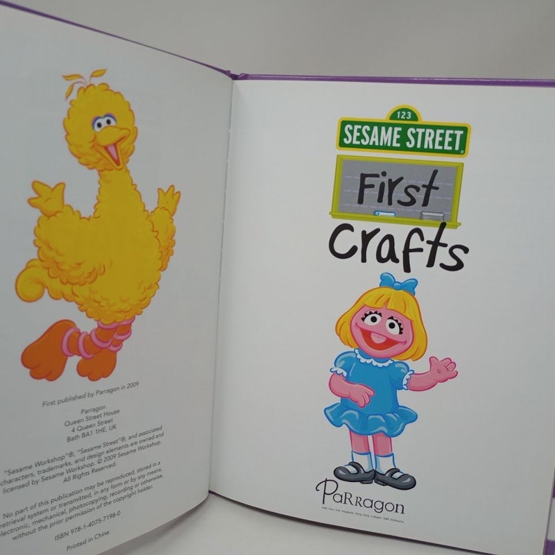 Seasame Street First Crafts: Everyday Crafts for Little Fingers