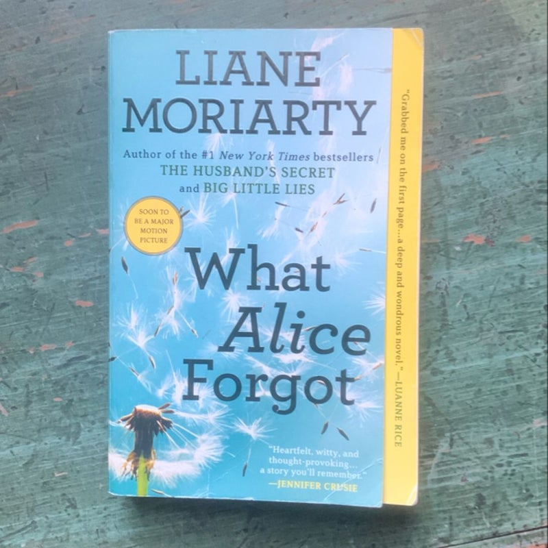 What Alice Forgot