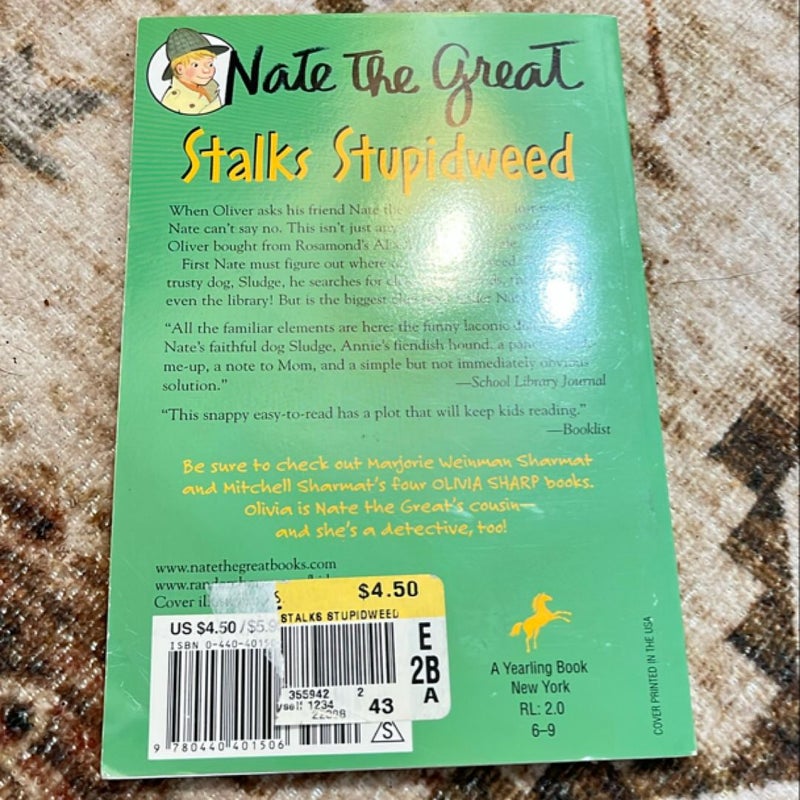 Nate the Great Stalks Stupidweed