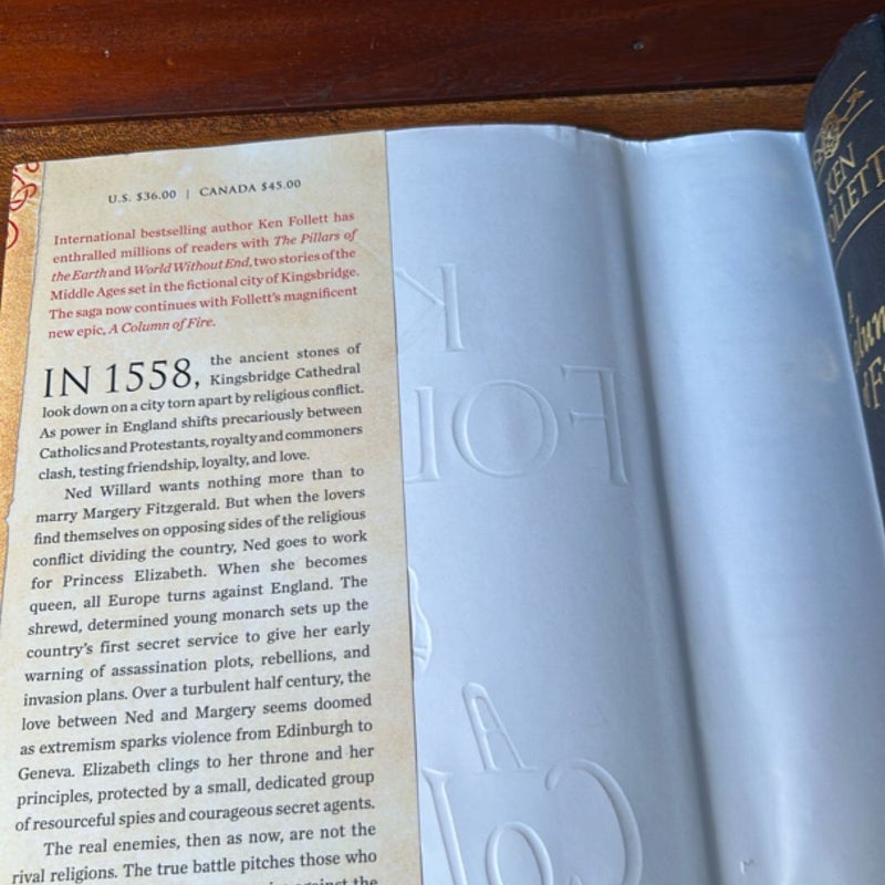 A Column of Fire (1st Printing)