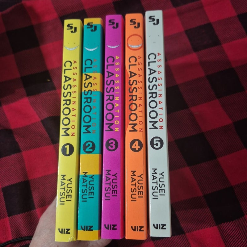 Assassination Classroom vol 1-5