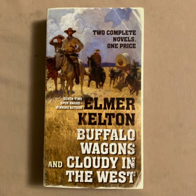 Buffalo Wagons and Cloudy in the West