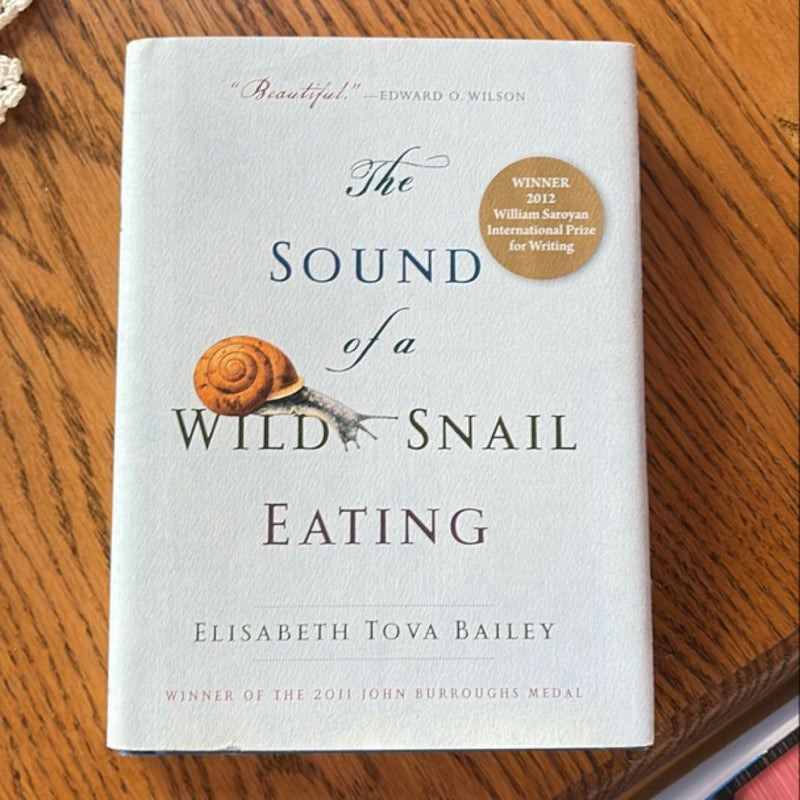 The Sound of a Wild Snail Eating