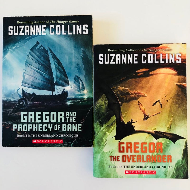 2 BOOK BUNDLE. Gregor - The Overlander