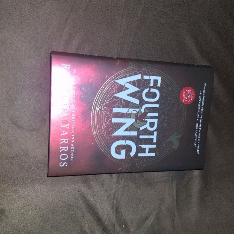 Fourth wing BRAND NEW holiday edition