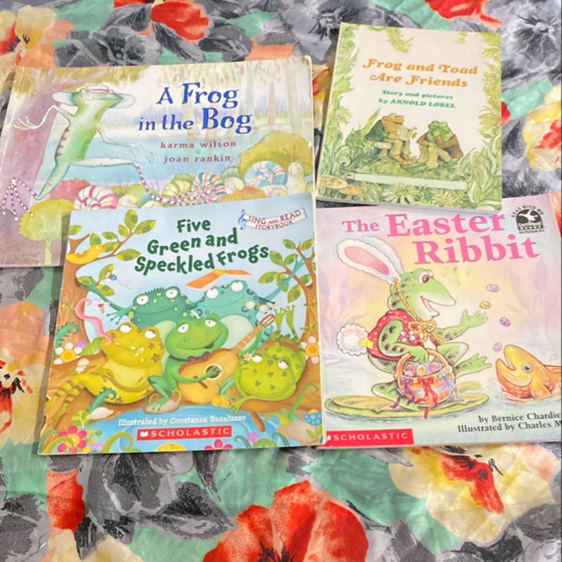 Frog themed Book Bundle