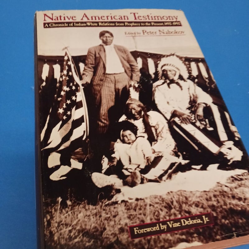Native American  Testimony 