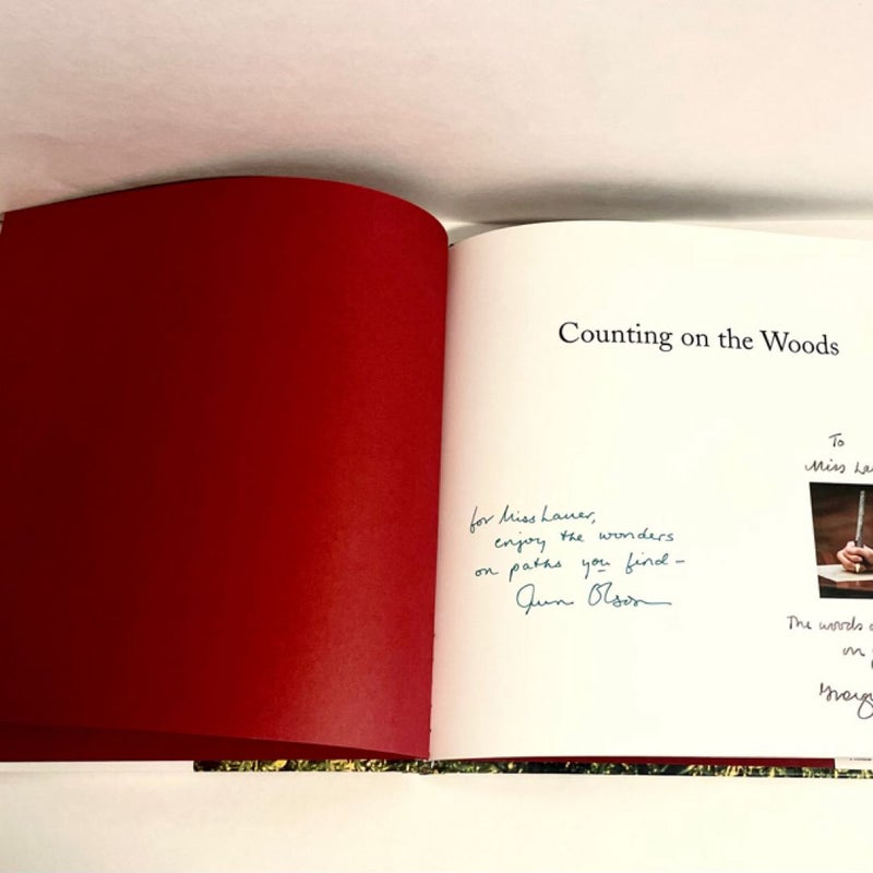 Counting on the Woods - Signed Autographed