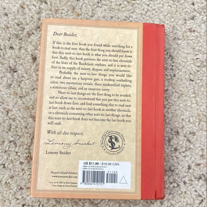 A Series of Unfortunate Events #12: the Penultimate Peril