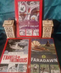 The Fog Mound complete set 1,2,3 Travels of Thelonious, Faradawn, Simon's Dream