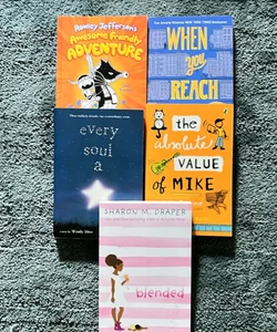 Middle Grade Paperback Book Bundle of 5